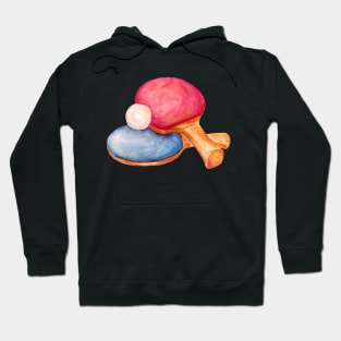 ping pong. table tennis Hoodie